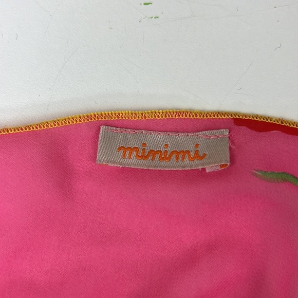MINIMI pink floral cover up - Picture 2 of 6